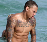 chris brown nude