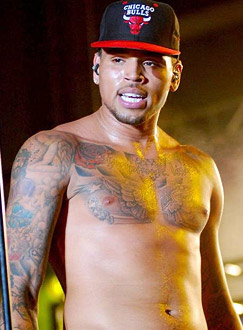 chris brown nude